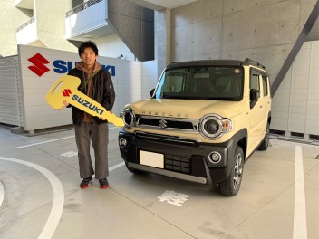 ハスラー　ご納車おめでとうございます